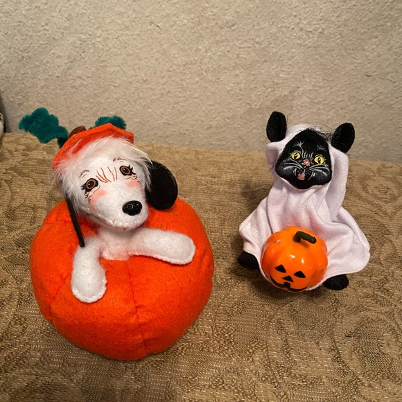 Annalee Other - AnnaLee Halloween Figures 2012 Dog and Cat